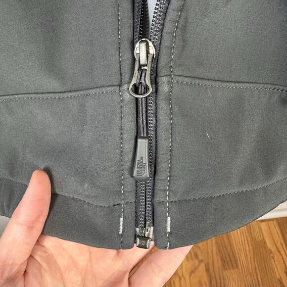 The North Face Hommes Jacket Men Size M Black Gray Full Zip Lightweight Outdoor - Picture 11 of 14